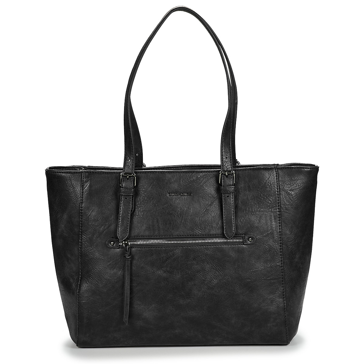 Tassen Dames Tote tassen / Boodschappentassen David Jones CM6826-BLACK Zwart