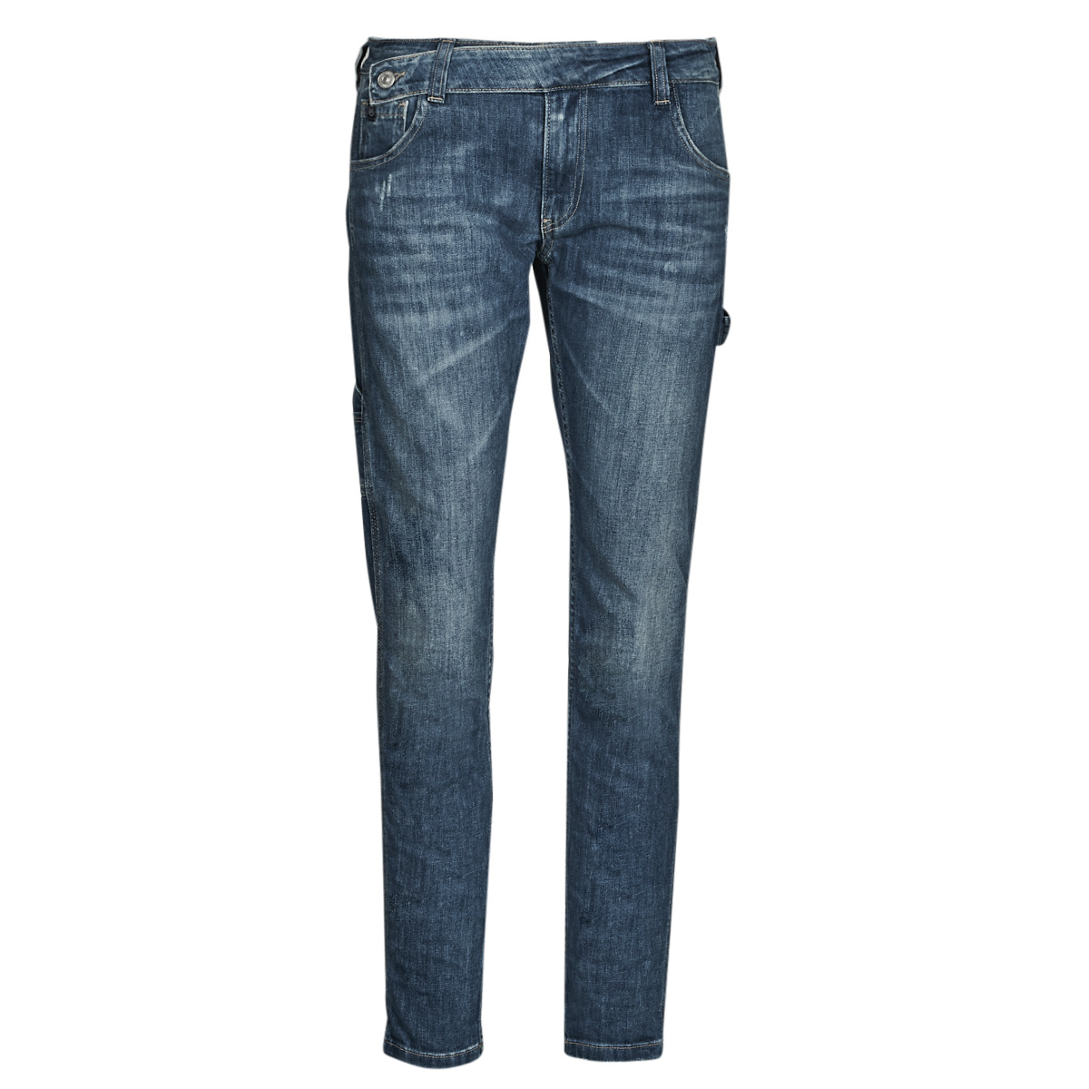 Textiel Dames Boyfriend jeans Le Temps des Cerises CHARA Blauw / Donker