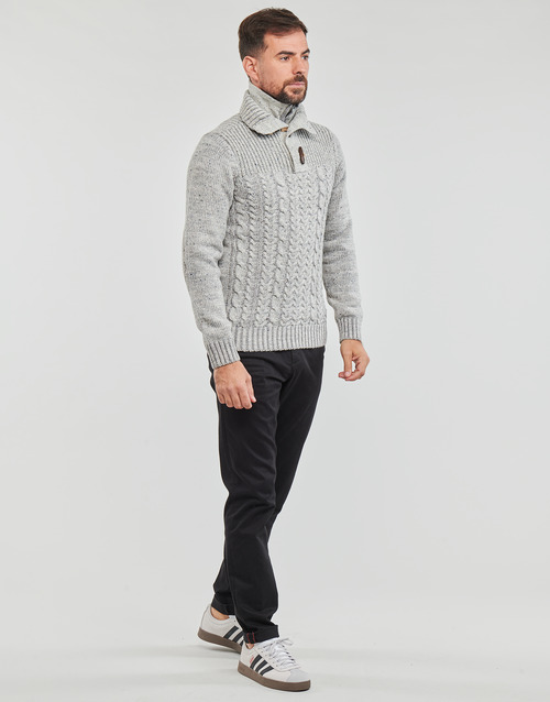 Petrol Industries MEN KNITWEAR COLLAR Grijs / Clair