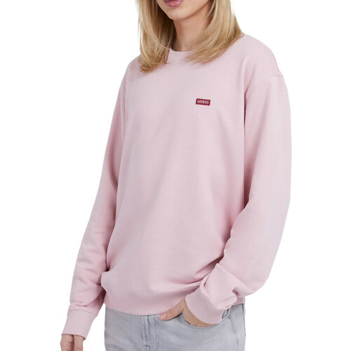 Textiel Heren Sweaters / Sweatshirts Guess  Roze