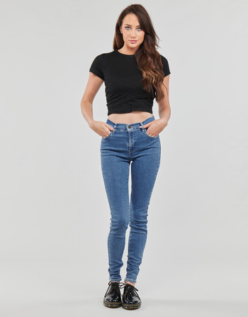 Textiel Dames Skinny Jeans Levi's 720 HIRISE SUPER SKINNY Blauw