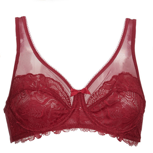 Ondergoed Dames Grote maten DIM GENEROUS ESSENTIEL Bordeaux