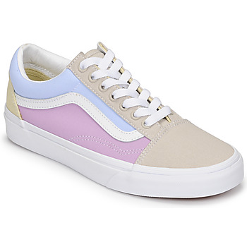 Schoenen Dames Lage sneakers Vans Old Skool Beige / Violet