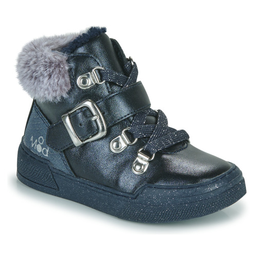 Schoenen Meisjes Hoge sneakers Mod'8 ARISNOW Marine