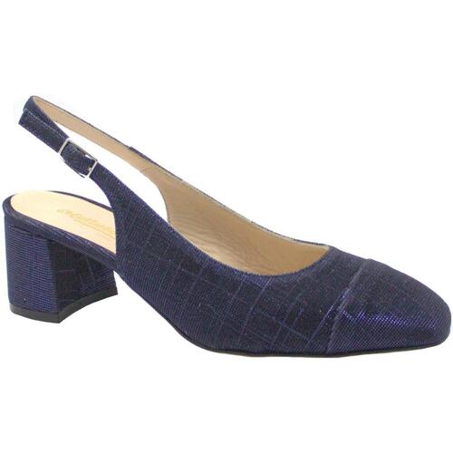 Schoenen Dames pumps Melluso MEL-RRR-E1301-NO Blauw