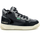 Schoenen Meisjes Hoge sneakers Kickers Kicklax Zwart