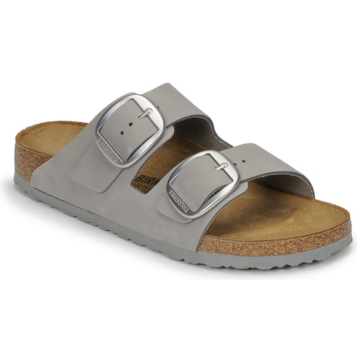 Schoenen Leren slippers Birkenstock ARIZONA Grijs