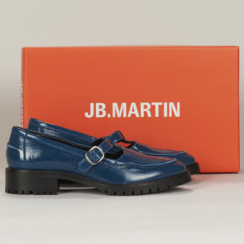 Schoenen Dames Derby JB Martin BIANCA Vernis / Blauw / Rock