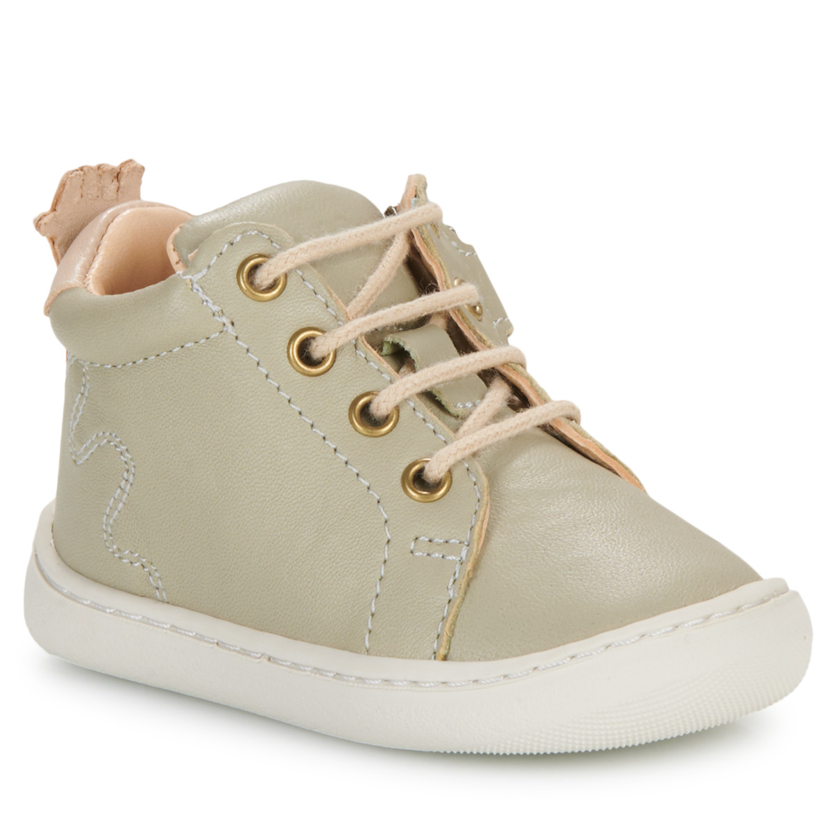 Schoenen Kinderen Hoge sneakers Easy Peasy MY DEBOO LACET Groen