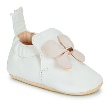 Schoenen Meisjes Sloffen Easy Peasy MY BLUBLU PAPILLON VOLANT Wit