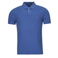 Textiel Heren Polo's korte mouwen Polo Ralph Lauren POLO COUPE DROITE EN COTON BASIC MESH Blauw