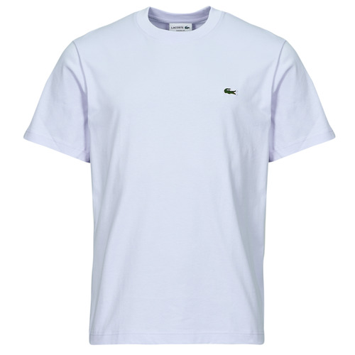 Textiel Heren T-shirts korte mouwen Lacoste TH7318 Blauw