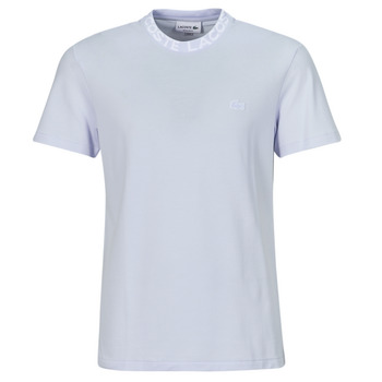 Textiel Heren T-shirts korte mouwen Lacoste TH7488 Blauw