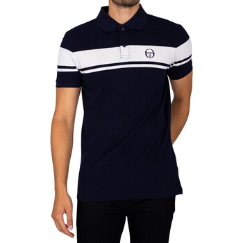 Textiel Heren Polo's korte mouwen Sergio Tacchini Poloshirt van Young Line Blauw