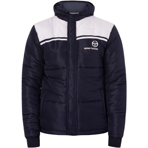 Textiel Heren Trainings jassen Sergio Tacchini Nieuw Young Line pufferjack Blauw