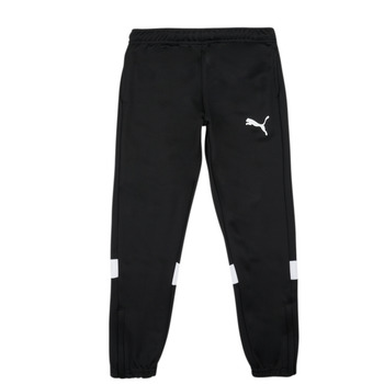 Textiel Jongens Trainingsbroeken Puma INDIVIDUAL RISE PANT Zwart