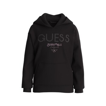 Textiel Meisjes Sweaters / Sweatshirts Guess J4RQ03 Zwart