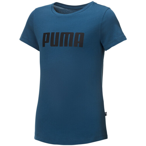 Textiel Meisjes T-shirts & Polo’s Puma  Blauw