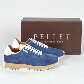 Schoenen Heren Lage sneakers Pellet ALFA Velours / Jeans