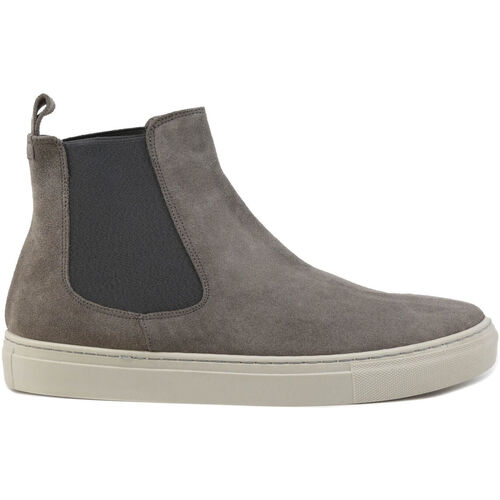 Schoenen Heren Laarzen Duca Di Morrone Nicolo - Suede AI Gray Grijs