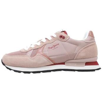 Schoenen Dames Lage sneakers Pepe jeans BRIT JUMP W Roze