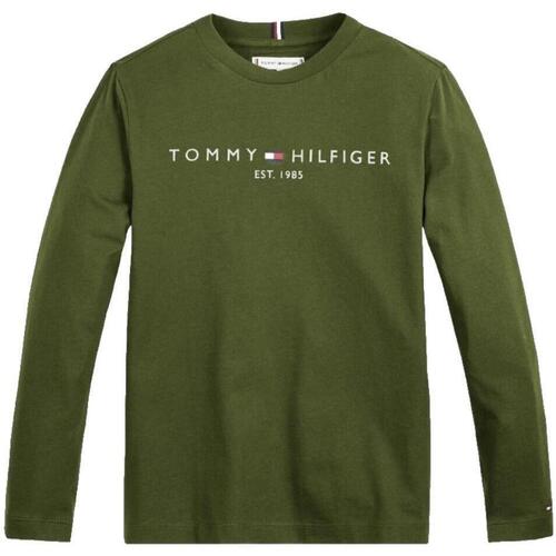 Textiel T-shirts korte mouwen Tommy Hilfiger  Groen