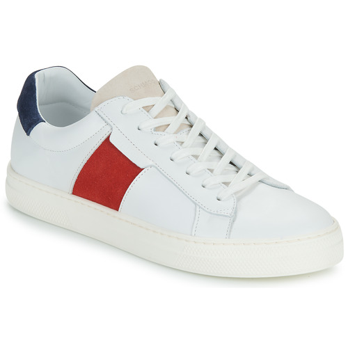 Schoenen Heren Lage sneakers Schmoove SPARK GANG M Wit / Rood / Blauw