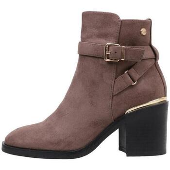 Schoenen Dames Enkellaarzen Xti 141735 Brown