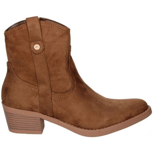 Schoenen Dames Enkellaarzen Xti 142039 Brown