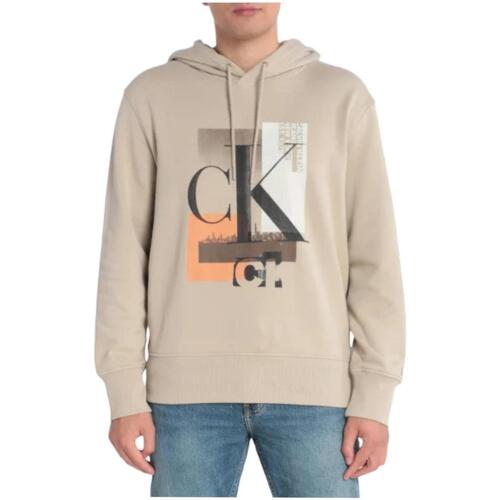 Textiel Heren Sweaters / Sweatshirts Calvin Klein Jeans  Beige