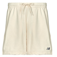 Textiel Heren Korte broeken / Bermuda's New Balance FLEECE SHORT Beige