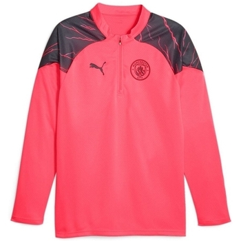 Textiel Heren Trainingspakken Puma MCFC TRG 1/4 ZIP Roze