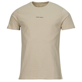 Textiel Heren T-shirts korte mouwen Teddy Smith SOY 2 MC Beige