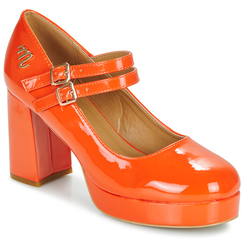 Schoenen Dames Ballerina's Moony Mood SELENA Orange