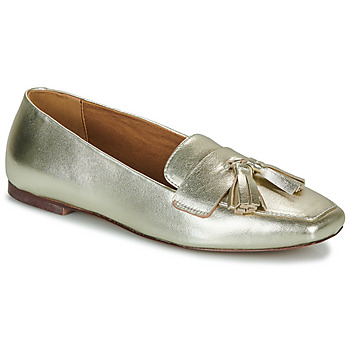 Schoenen Dames Mocassins Geox D MARSILEA Goud