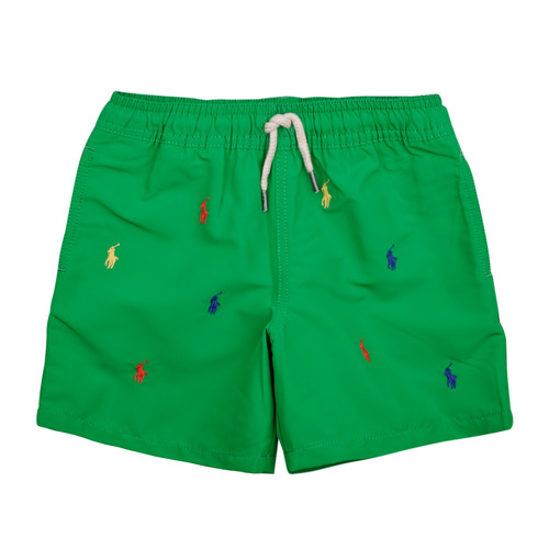 Textiel Jongens Zwembroeken/ Zwemshorts Polo Ralph Lauren TRAVELER-SWIMWEAR-TRUNK Groen