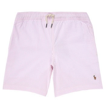 Textiel Jongens Zwembroeken/ Zwemshorts Polo Ralph Lauren TRAVELER SHO-SWIMWEAR-TRUNK Multicolour