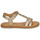 Schoenen Meisjes Sandalen / Open schoenen Geox J SANDAL KARLY GIRL Goud