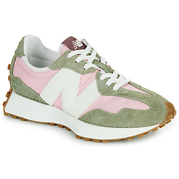 Schoenen Dames Lage sneakers New Balance 327 Kaki / Roze