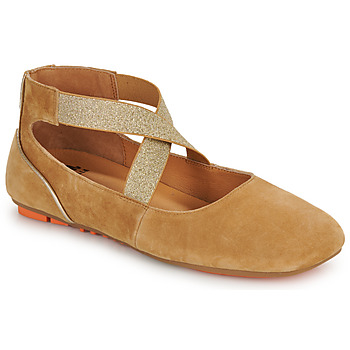 Schoenen Dames Ballerina's Mam'Zelle KOMBU  camel