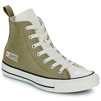 Schoenen Jongens Hoge sneakers Converse CHUCK TAYLOR ALL STAR Kaki / Wit