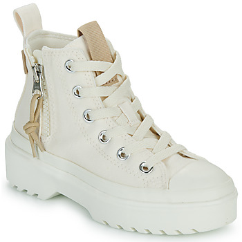 Schoenen Meisjes Hoge sneakers Converse CHUCK TAYLOR ALL STAR LUGGED LIFT Wit