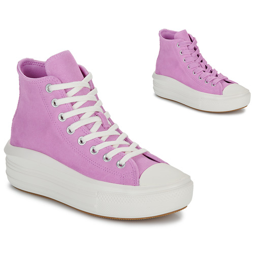 Schoenen Meisjes Hoge sneakers Converse CHUCK TAYLOR ALL STAR MOVE Violet