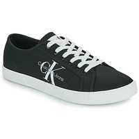 Schoenen Heren Lage sneakers Calvin Klein Jeans ESS VULCANIZED LOW LACEUP CS ML Zwart