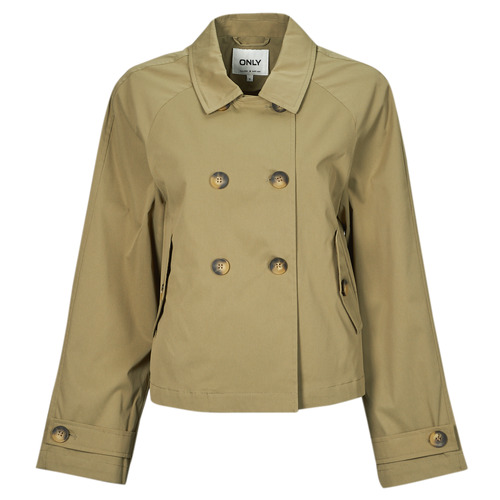 Textiel Dames Trenchcoats Only ONLAPRIL Kaki