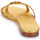 Schoenen Dames Leren slippers Lauren Ralph Lauren EMMY-SANDALS-SLIDE Goud