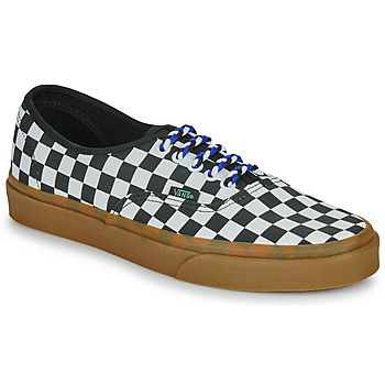 Schoenen Lage sneakers Vans Authentic Zwart / Wit