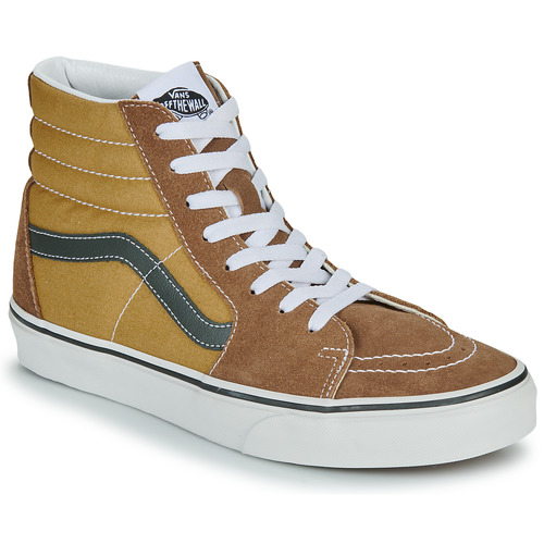 Schoenen Hoge sneakers Vans SK8-Hi Cognac / Geel