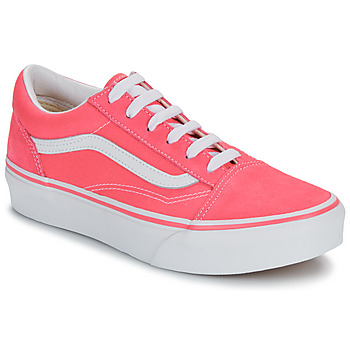 Schoenen Meisjes Lage sneakers Vans Old Skool Platform HONEY SUCKLE Roze