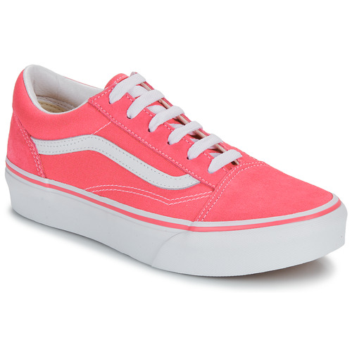 Schoenen Meisjes Lage sneakers Vans Old Skool Platform HONEY SUCKLE Roze